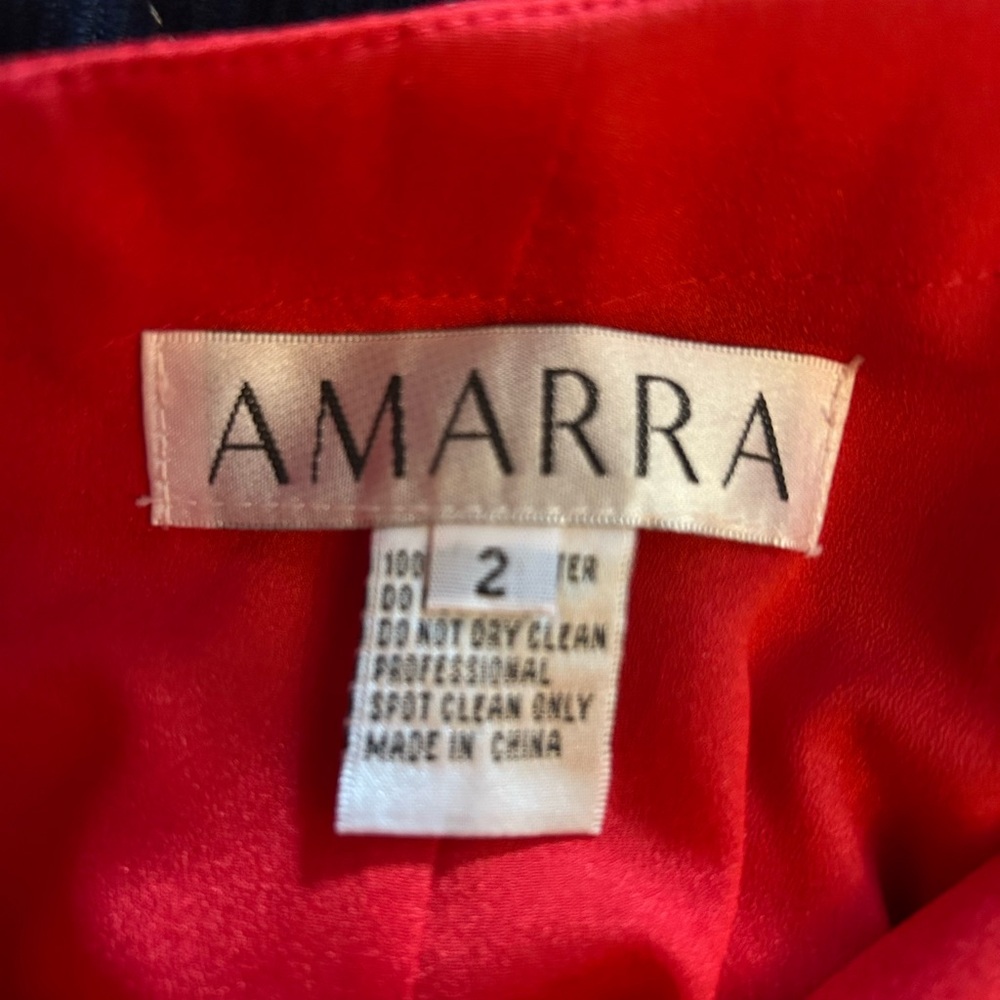 Amarra Red Dress